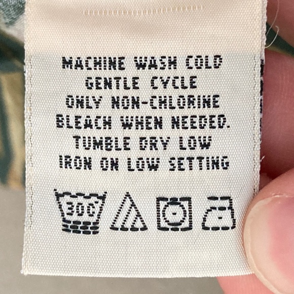 Cooke Street XL Honolulu Tropical Palm Print Button Down Short Sleeve Shirt - Picture 6 of 9